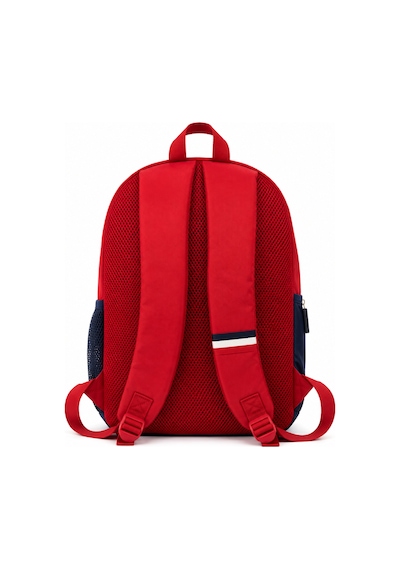 U.s. Polo Assn. Unisex Sırt Ve Okul Çantası Plcan26114 Lacivert Kırmızı Krem