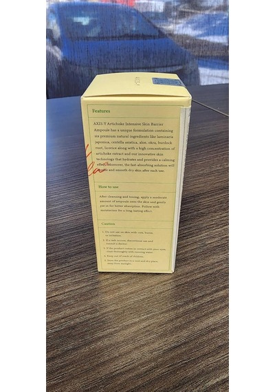 Artichoke Intensive Skin Barrier Ampoule Yüz Ampulü 30 Ml
