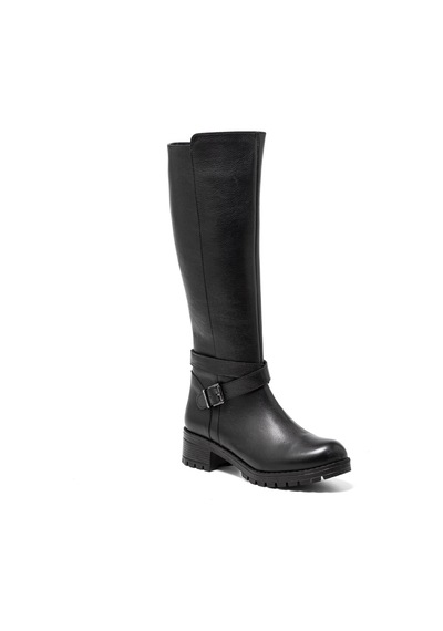 Çizme Kadın Sr-26990-1 John May Siyah Siyah