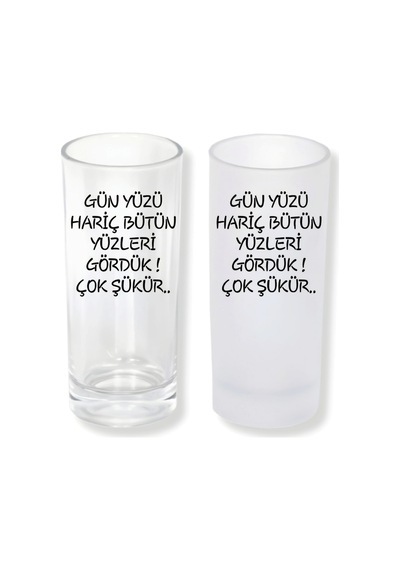 Günyüzü Buzlu Ya Da Buzsuz Seçenekleriyle Rakı Bardağı
