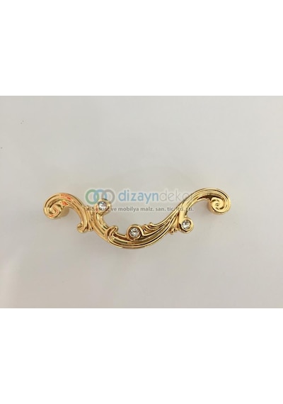 Swarovski Taşlı 96 Mm. Altın