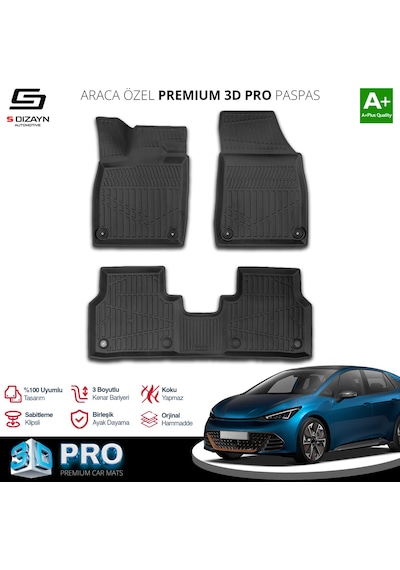 S-dizayn Cupra Born 3d Pro Havuzlu Paspas 2021 Üzeri A+ Kalite