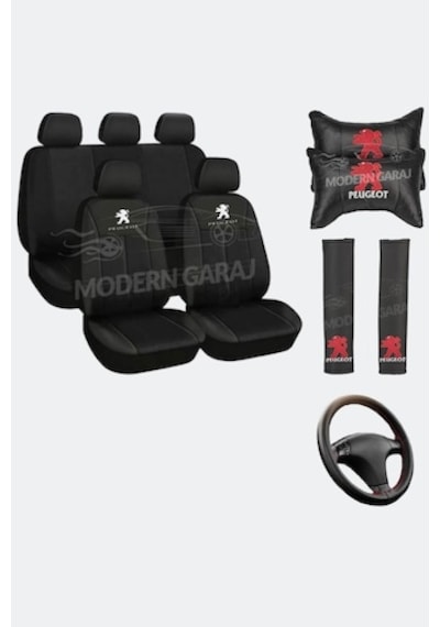 Peugeot Partner Oto Koltuk Kılıfı Boyun Yastığı Kemer Konforu (516835699)
