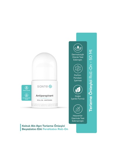 Provitamin B5 Içeren Koltuk Altı Beyazlatıcı Terleme Önleyici Antiperspirant Roll-on 50 Ml