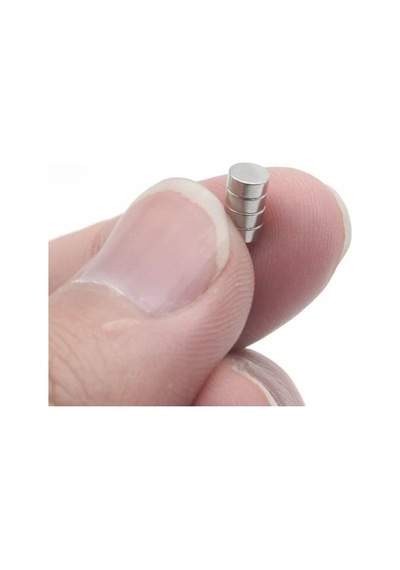Dünya Magnet 20 Adet - Yuvarlak Neodyum Mıknatıs, 4x2 Mm, Güçlü Magnet, N35 Kalite