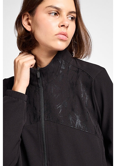 Lescon Kadın Antrenman Fermuarlı Sweatshirt 25b-2062 Siyah
