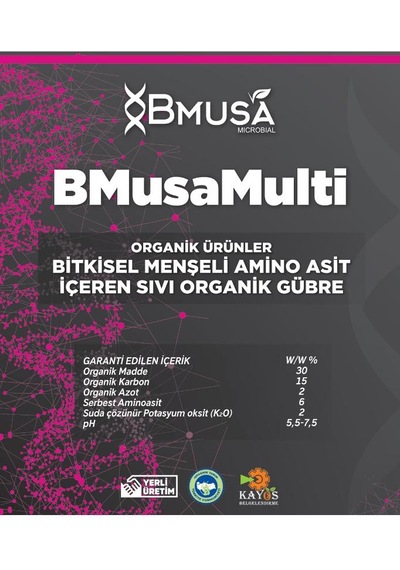 Bmusa Multi 1lt Organik Gübre 1 L