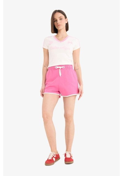 DeFacto Coool Regular Fit Kalın Kumaş Şort A6224AX25SMPN613 Pembe