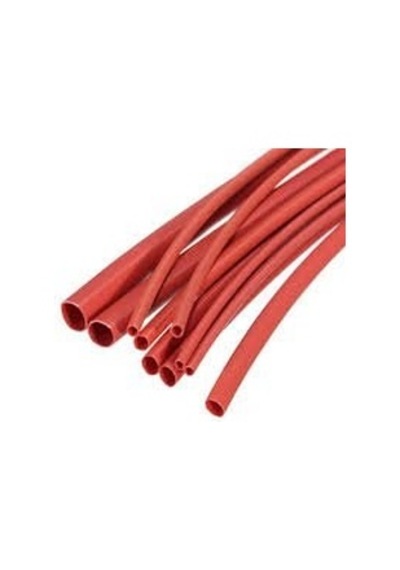 Isı İle Daralan Makaron Woer 1 Metre - 9.5Mm Kırmızı