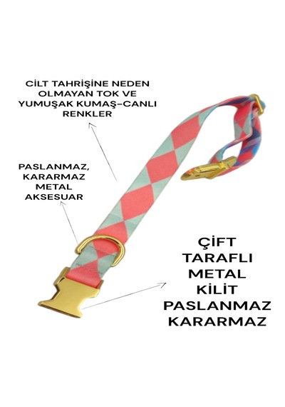 Caramelos Köpek Tasması-küçük Irk Ve Orta Irk İsimli Tasma 14