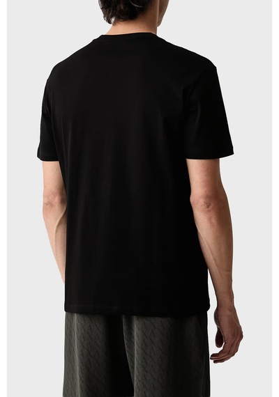 Armani Exchange Pamuklu Regular Fit Bisiklet Yaka T Shirt Erkek T Shirt Xm003023 Af10358 Uc001 Siyah