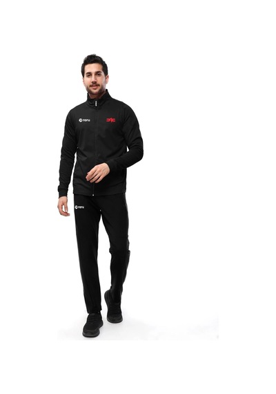 Raru Tam Fermuarlı Eşofman Takımı Impello Rtfe110 Füme