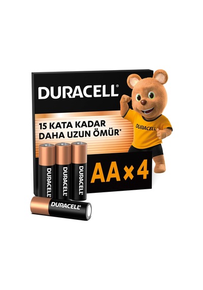 Aa Alkalin Kalem Pil 4&apos Lü Paket 1,5 V Lr6/mn1500