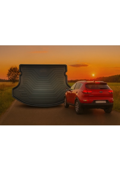 Kia Sportage 2010-2015 Uyumlu 3d Bagaj Havuzu Premium