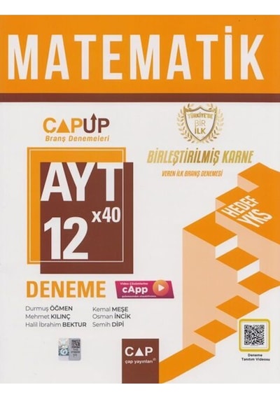 Ayt Matematik 12 x 40 Up Deneme