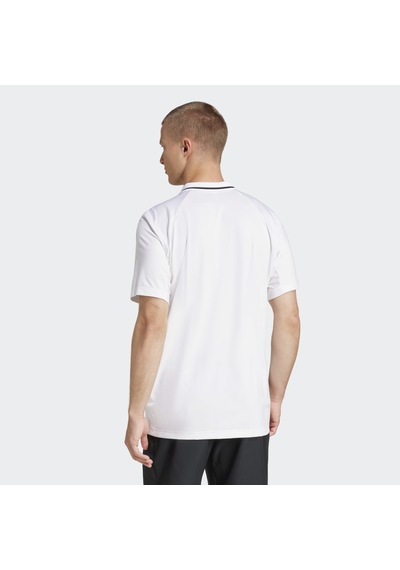 Adidas Jd8644 Club Pıque Polo Erkek Tişört Beyaz