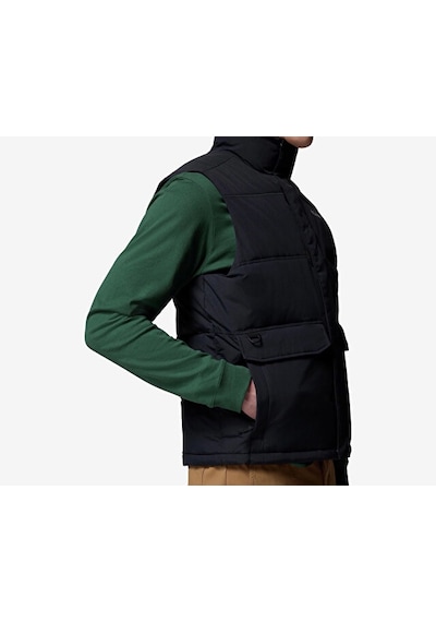 Columbia Landroamer Puffer Vest Erkek Outdoor Yeleği 2134281010 Siyah Siyah
