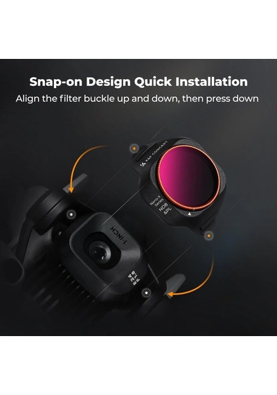 Mini 5 Pro Için Nd-pl Filtre Seti 6'lı Paket Cpl+nd4&pl+nd8&pl+nd16&pl+nd32&pl+nd64&pl