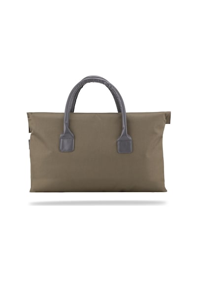Classone Byn-el007 Wtxpro Su Geçirmez Kumaş 13-14 İnch Bayan Laptop, Notebook, Apple Uyumlu MacBook Air El Çantası- Tote Bag - Yeşil