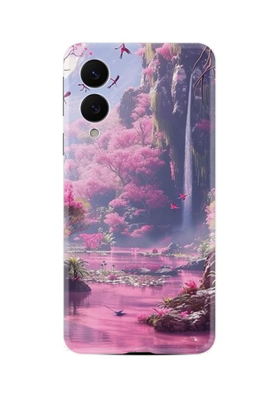 Samsung Galaxy Uyumlu S25 Edge Sm-s937b Kılıf Boutique Baskılı Resimli Şelale Pcode -033