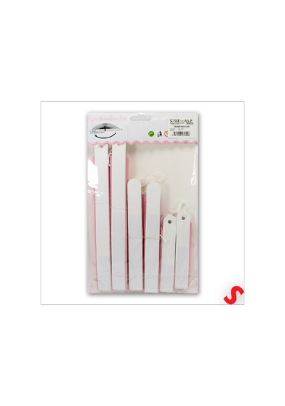 Kağıt Yelpaze Süs, 6 Adetli Set, Pembe 0  -  99