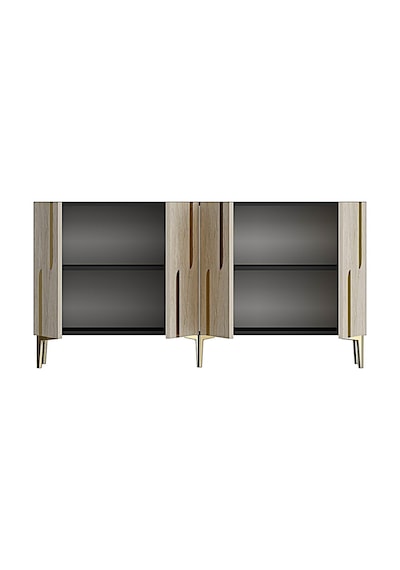 Ka1831atg Nota Konsol Ve Tv Sehpası Antrasit-traverten-gold 180cm Antrasit - Traverten - Altın Ka1831atg Nota Konsol Ve Tv Sehpası Antrasit-traverten-gold 180cm Antrasit - Traverten - Altın
