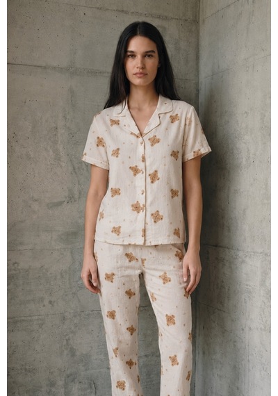 Norcia Sports V Yaka Düğmeli Casual Kırık Beyaz Pijama Takımı Çok Renkli - 929322557 Çok Renkli - 929322557 Çok Renkli Norcia Sports V Yaka Düğmeli Casual Kırık Beyaz Pijama Takımı Çok Renkli - 929322557 Çok Renkli - 929322557 Çok Renkli