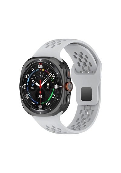 Galaxy Uyumlu Watch Ultra 47mm Redclick Krd-119 Delikli Tasarım Silikon Kordon