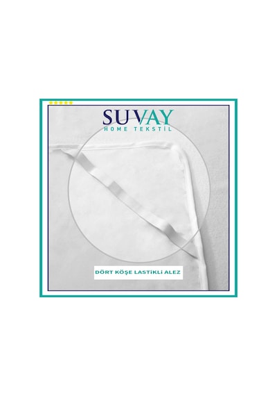 Suvay Micro Su Sıvı Geçirmez Alez Tek Ve Çift Kişilik Alez