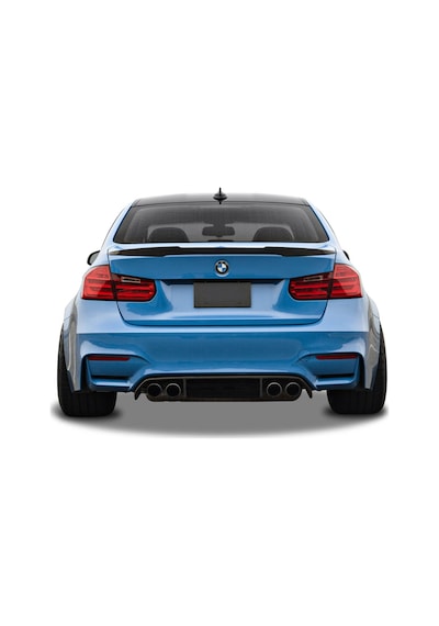 Bmw F30 Spoiler Bagaj Üstü F80 M4 Yarasa Tip Parlak Siyah Parlak Siyah - Piano Black