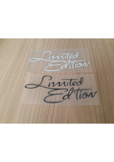 Limited Editiyon Araba Için Vinil