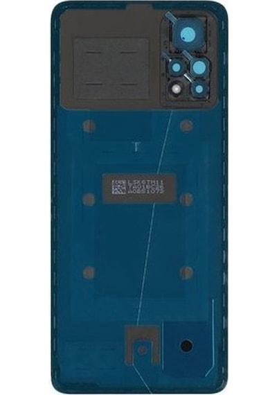 Redmi Note 11 Pro 4g Uyumlu Arka Pil Batarya Kapağı Kamera Lensli - Siyah
