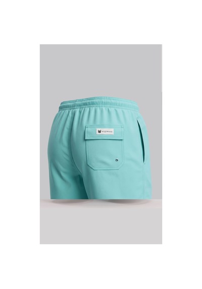 Wild Wood Garment Wild Wood "mint Breeze" Su Yeşili Hızlı Kuruyan Erkek Deniz Şortu Su Yeşili