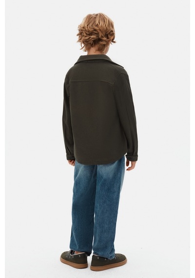 Xo Kids Erkek Çocuk Gömlek 8-14 Yaş 49319 Haki
