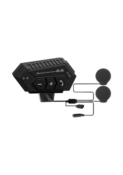 Bt-12b Motosiklet Bluetooth Intercom, Su Geçirmez, Kulaklık Ve Mikrofon Seti