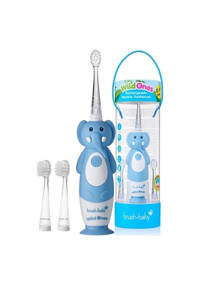 Baby Sonic Brush-baby Wildones Fil Desenli Çocuk Şarjlı Elektrikli Diş Fırçası, Zamanlayıcılı Diğer