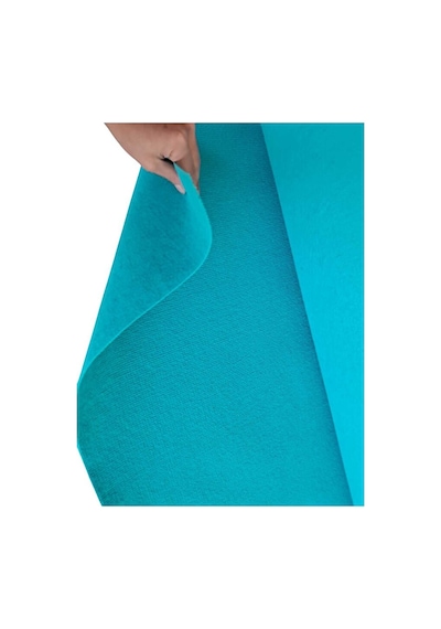 Rip Halıfleks 2 X 28 Metre Turkuaz Ofis Fuar Halısı Rip Halı Ucuz Çok Renkli