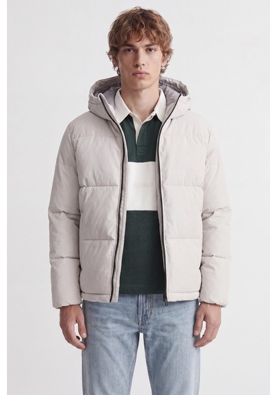 Jack & Jones Jjgalaxy Erkek Şişme Mont Puffer Ceket Günlük Rahat Taş