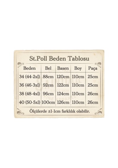 St.poll Eskitme Füme Yıkamalı Unisex Büyük Beden Baggy Jean Pantolon Yeşil