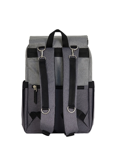 Stylo Working Mothers Bag Bebek Bakım Sırt Çantası Füme