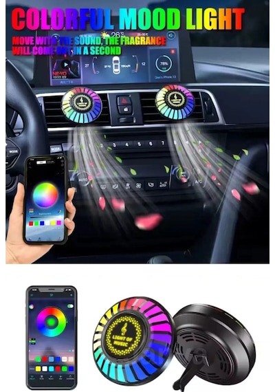 Sese Duyarlı Ekolayzer 32 Led 8 Mod 18 Renk Çubuk Led D08-rgb Siyah Ye0062