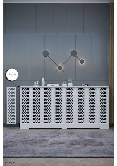 Petek Kaplama Modern Radyatör Kapatma Ünitesi Ön Panel Mdf Tasarım İç Ölçü 156 Cm Dış Ölçü 160 Cm Petek 156 Beyaz D6 Petek Kaplama Modern Radyatör Kapatma Ünitesi Ön Panel Mdf Tasarım İç Ölçü 156 Cm Dış Ölçü 160 Cm Petek 156 Beyaz D6