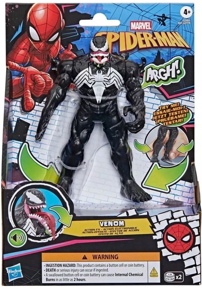 G2855 Spider-man Venom Versus Action Fx Electronic Aksiyon Figür