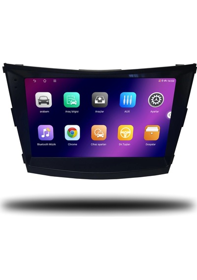Caros Ssangyong Tivoli 2015-2019 Uyumlu Android Multimedya 4gb Ram 32gb Hafıza 9"