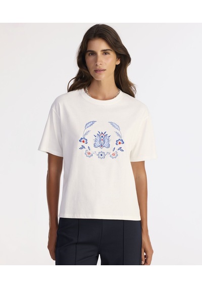 Yargıcı Regular Bisiklet Yaka Kısa Kol T-shirt 25kkts9013x 002 Beyaz