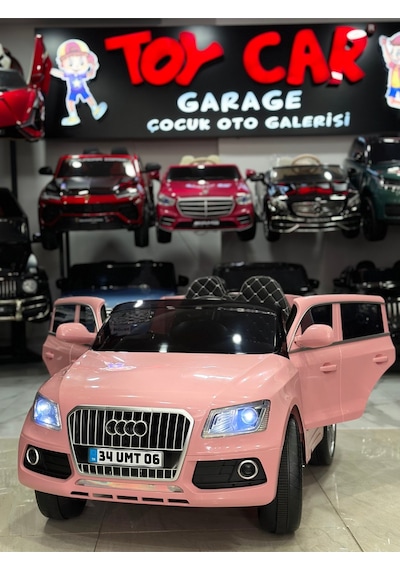Oyuncak's Öykü Bebek Dünyası Akülü Araba 12 Volt Audi Suv Pembe