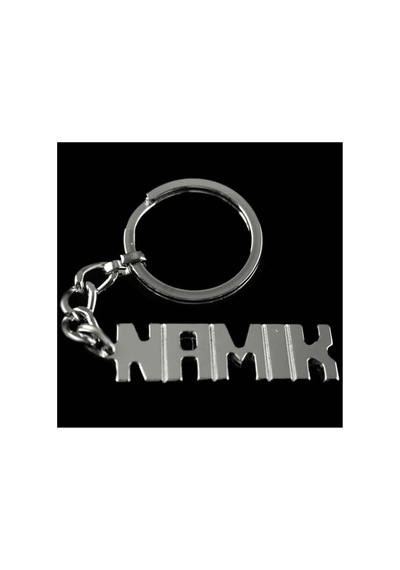 Namık - 628 - - Kmrsfres - İsimli Anahtarlık- Çok Renkli