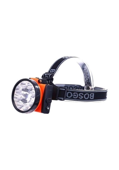 Bigem Bm-502 Şarjlı Kafa ve Baret Lambası Siyah