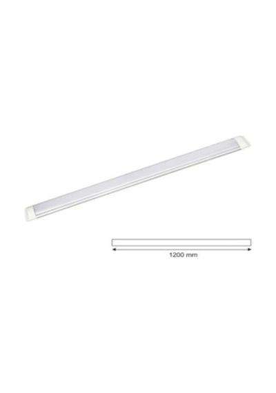 120 Cm 40 Watt Yatay Led Bant Armatür-trafolu Gün Işığı-2 Adettir Gün Işığı