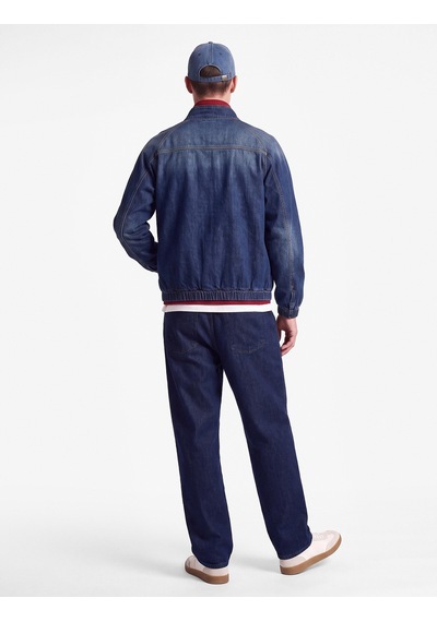 Koton Cepli Pamuklu Beli Bağcıklı Rahat Kalıp Jogger Jean Pantolon Raw 7wam40416nd 63x